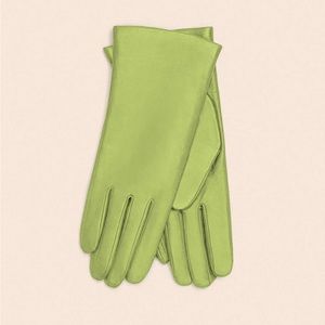 Alpi Matcha Leather Gloves with Cashmere Lining
